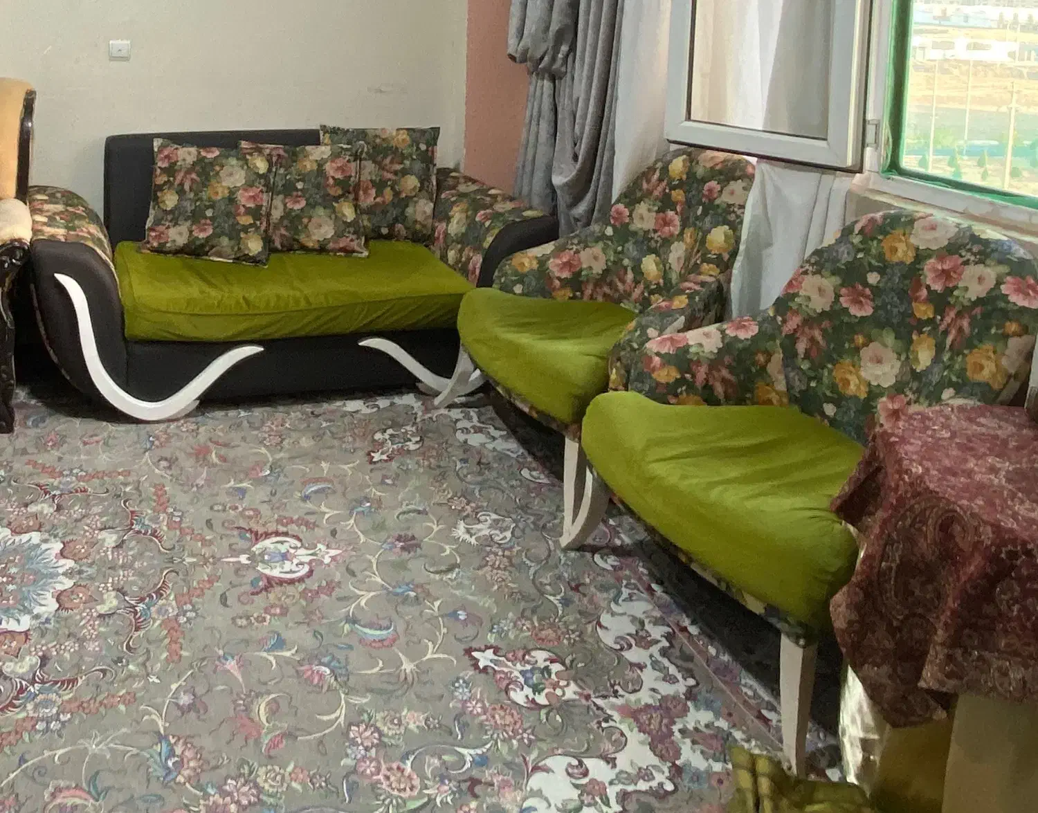 مبل ۶ نفره|مبلمان خانگی و میز عسلی|محمدیه-قزوین, |دیوار