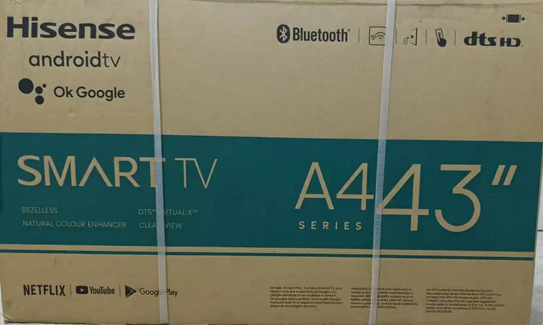 LED۴۳ هایسنس|تلویزیون و پروژکتور|یاسوج, |دیوار