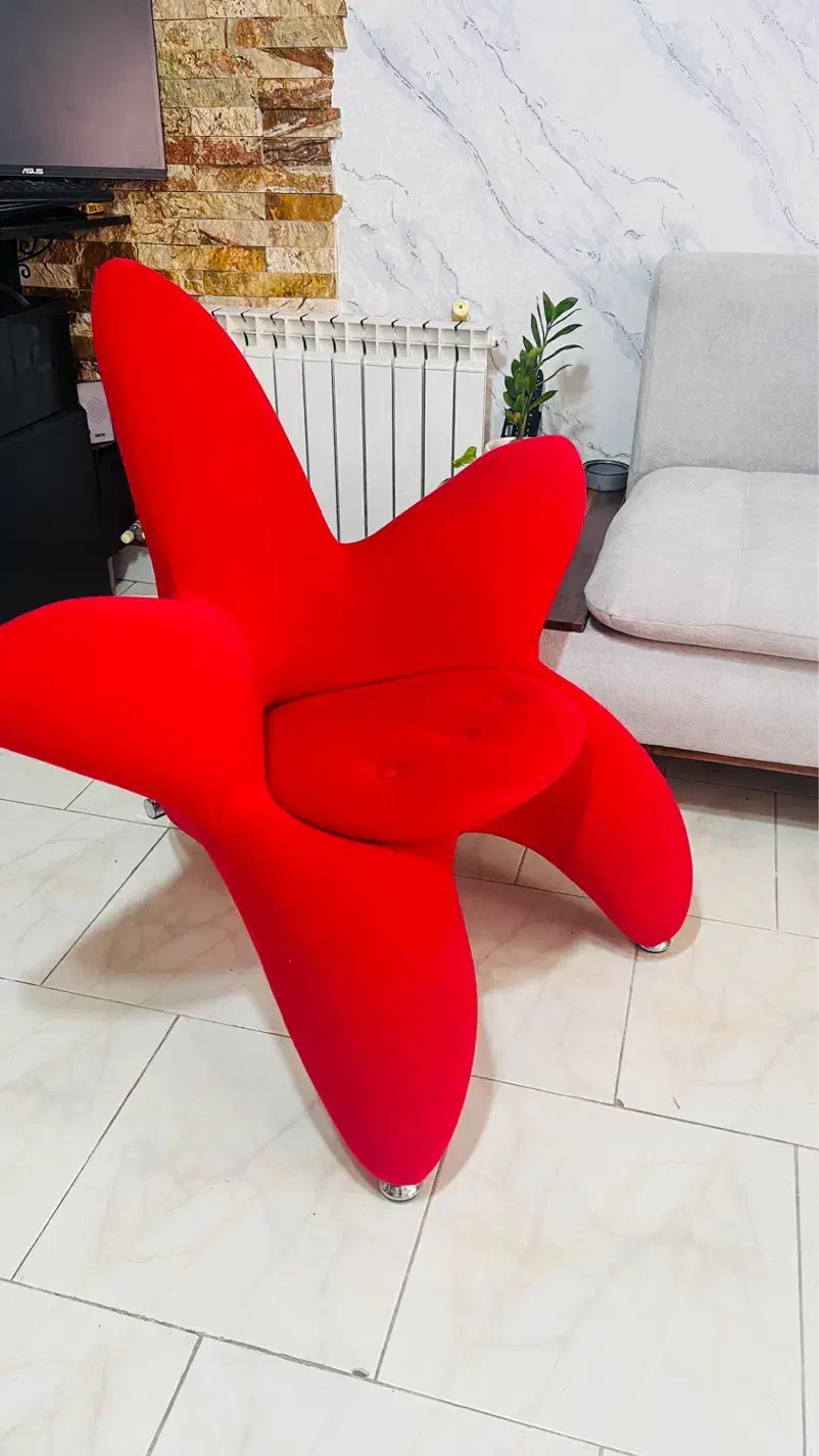 صندلی طرح ارکیده|مبلمان خانگی و میز عسلی|رشت, دیلمان|دیوار