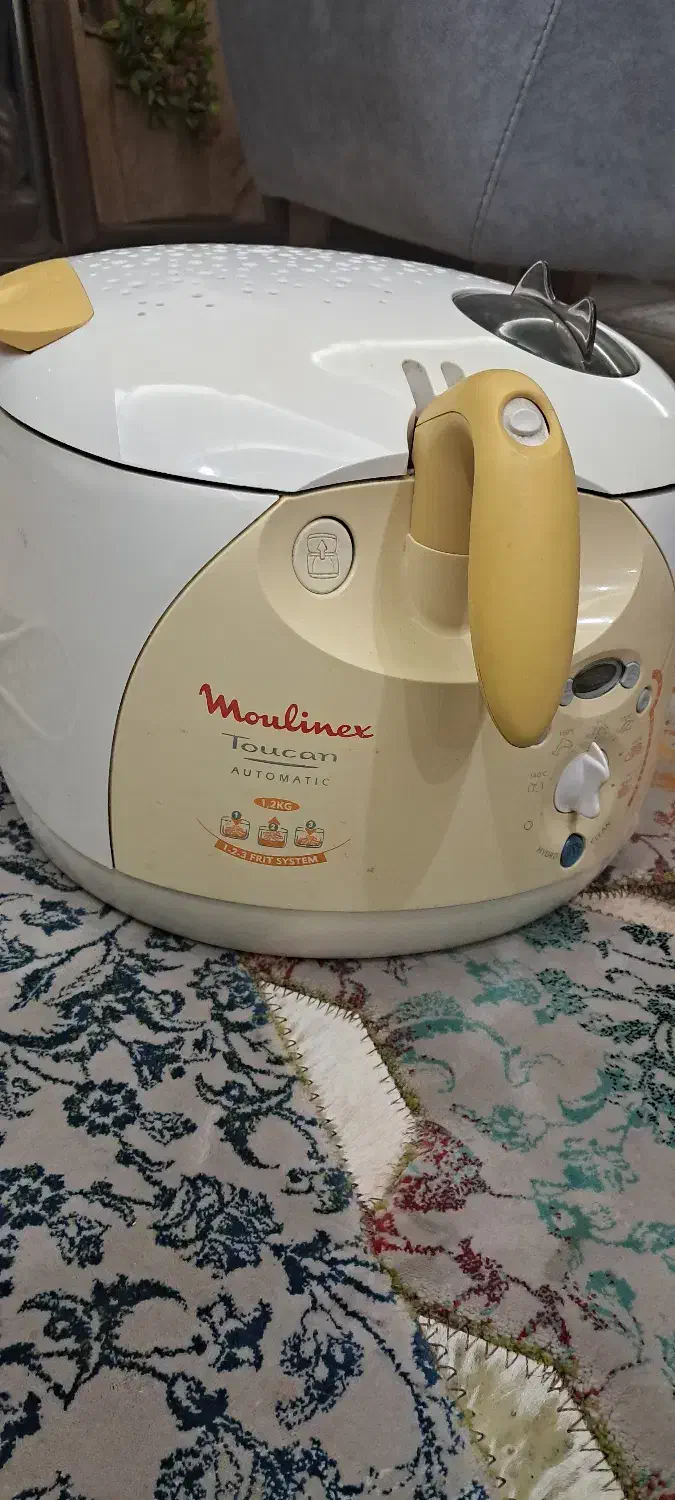 سرخ کن مولینکس اصل آلمان سالم|اجاق گاز و لوازم برقی پخت‌وپز|تهران, خاک سفید|دیوار