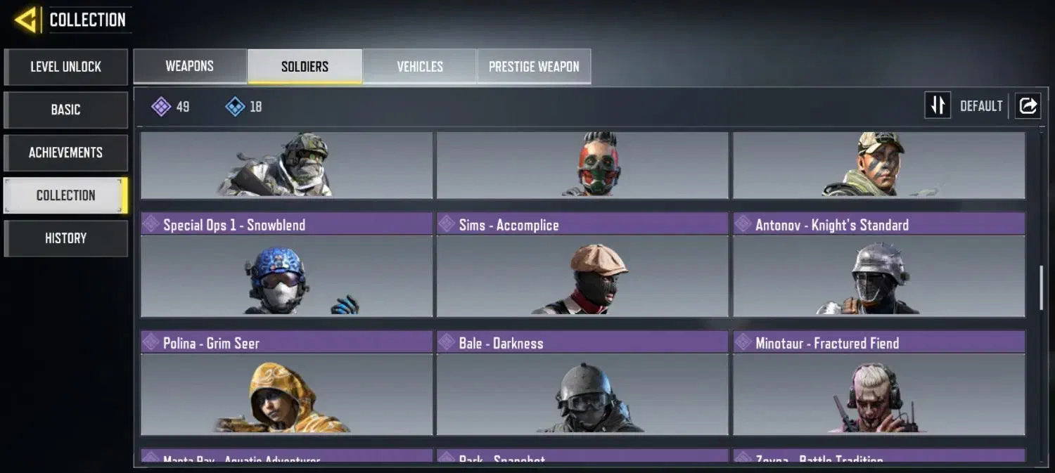 اکانت کالاف دیوتی موبایل|کنسول، بازی ویدئویی و آنلاین|اصفهان, نقش جهان|دیوار