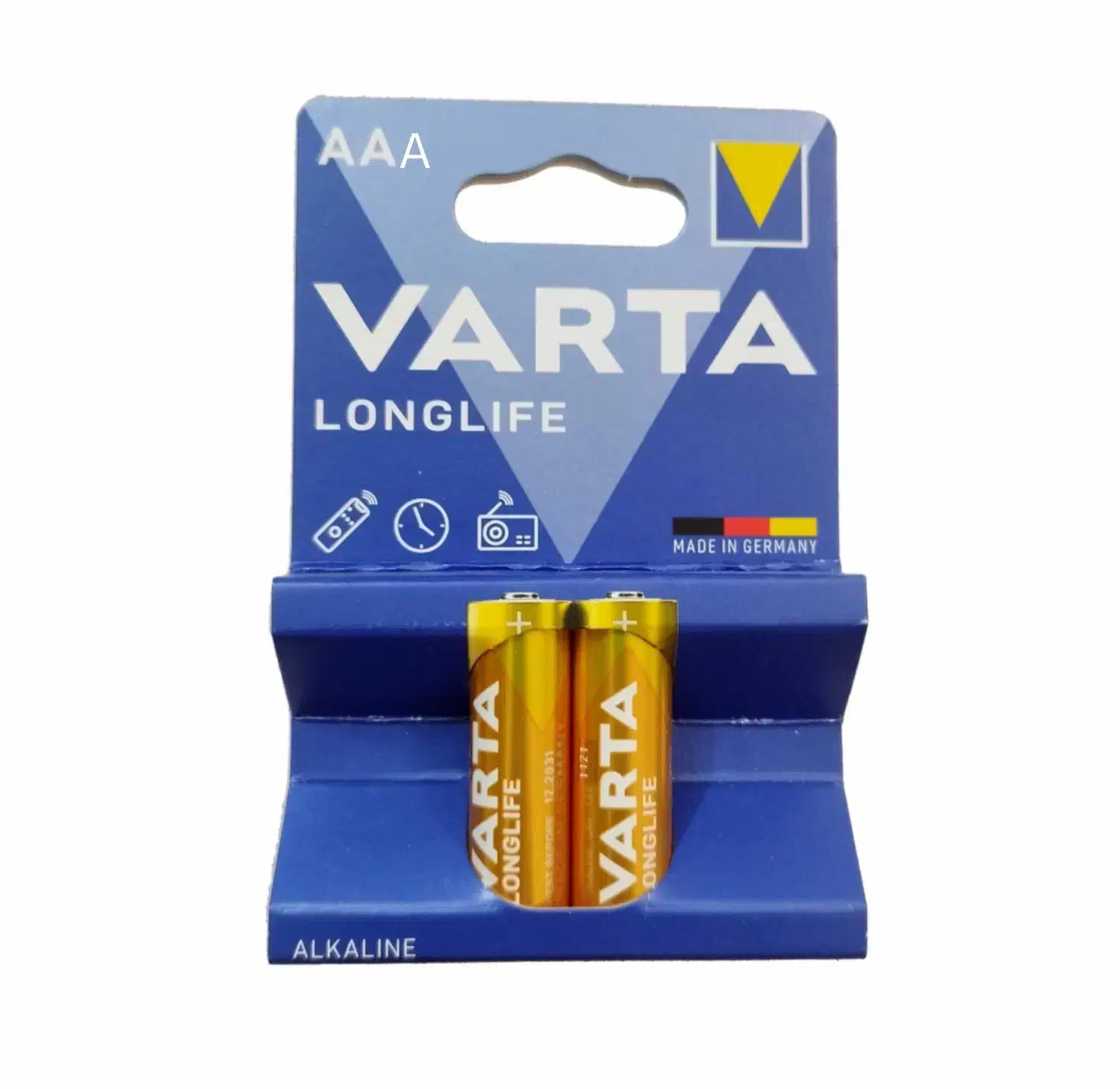 باتری نیم قلمی وارتا Longlife زرد بسته 2 عددی|لوازم جانبی موبایل و تبلت|قم, حاج زینل|دیوار