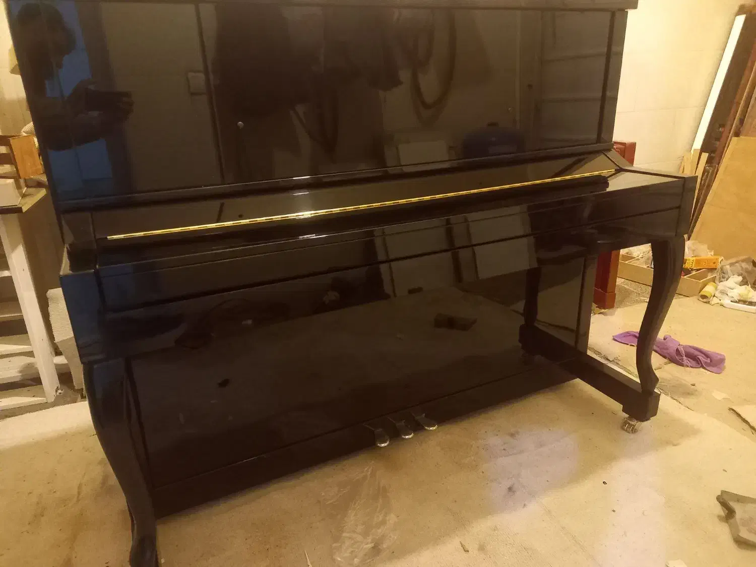 پیانو برقی وباکس|پیانو، کیبورد، آکاردئون|فولادشهر, فولادشهر|دیوار