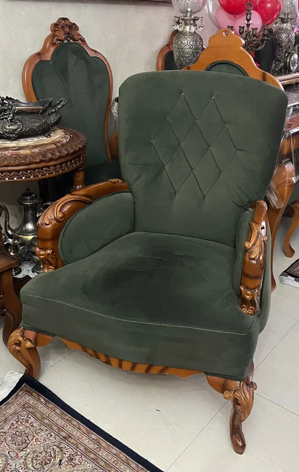 سرویس مبلمان استیل ۷نفره همراه میز نهار خوری۸نفره|مبلمان خانگی و میز عسلی|تهران, سید خندان (جلفا)|دیوار