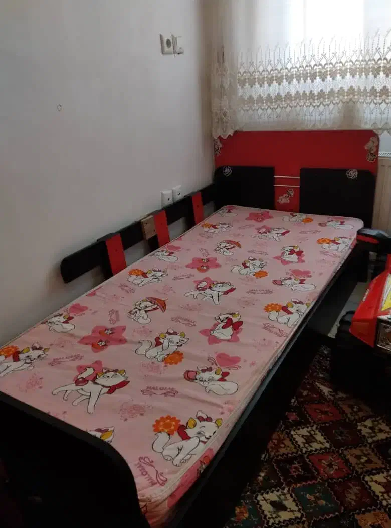 تخت و کمد|تخت و سرویس خواب|بروجن, |دیوار