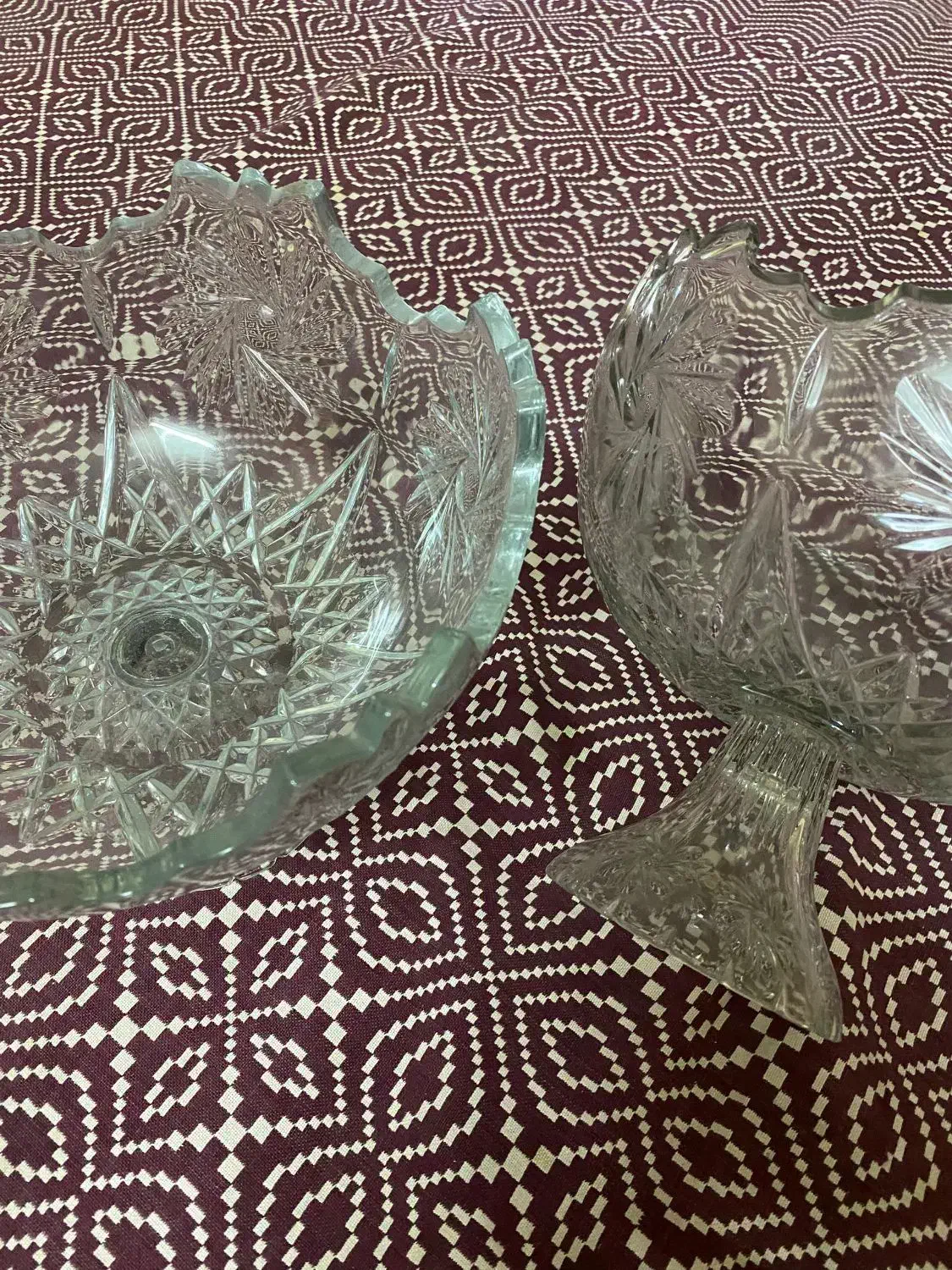 ظرف شیشه ای میوه خوری|ظروف سرو و پذیرایی|مسجد سلیمان, |دیوار