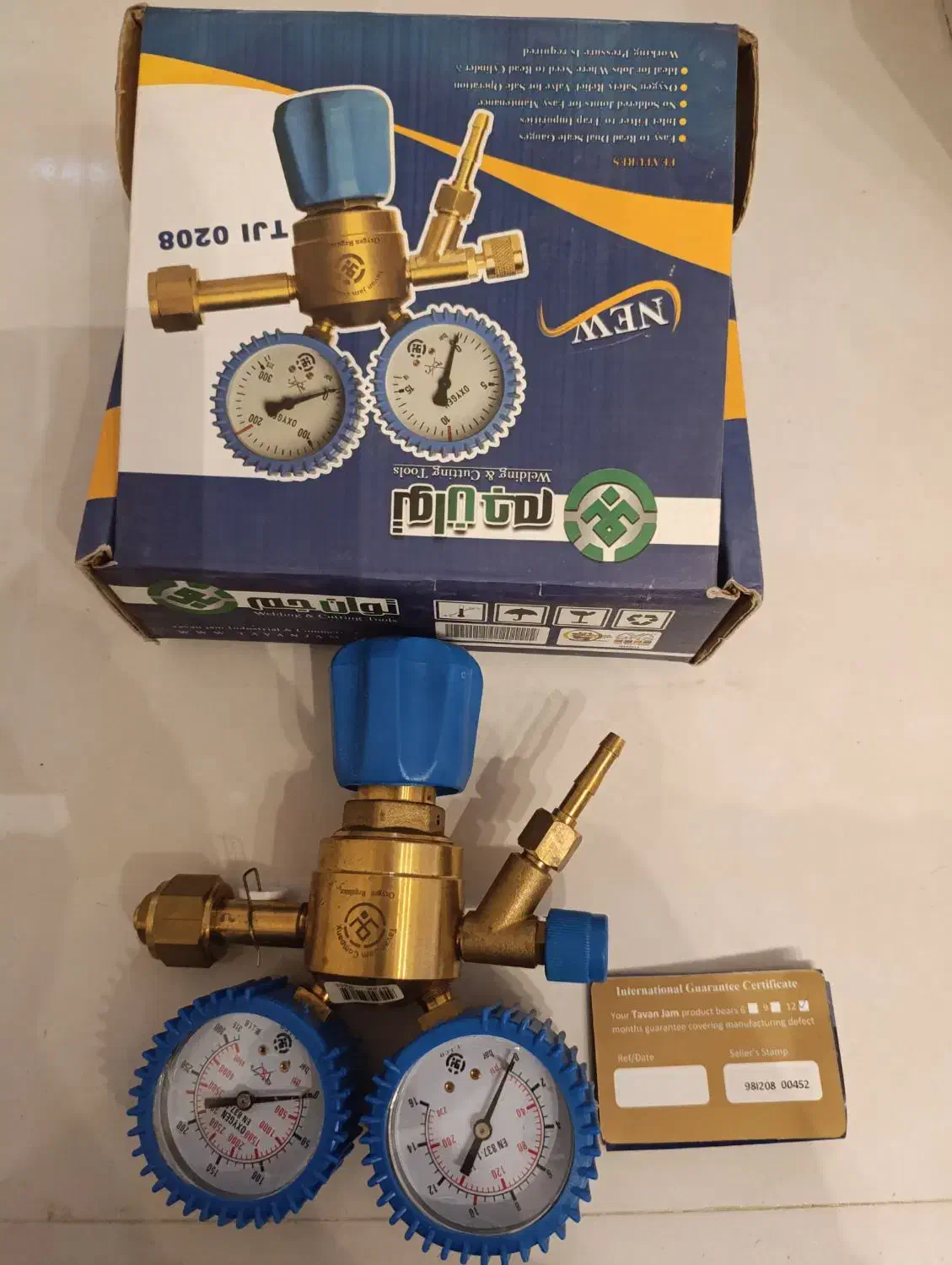 مانومتر اکسیژن توان‌جم مدل TJI-0208|ابزارآلات|بجنورد, |دیوار