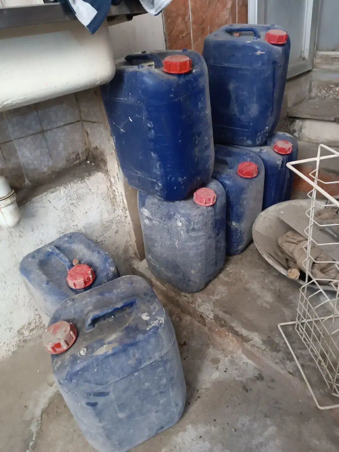 دبه پلاستیکی 20لیتری سالم|ظروف نگهدارنده، پلاستیکی، یکبارمصرف|بوکان, |دیوار