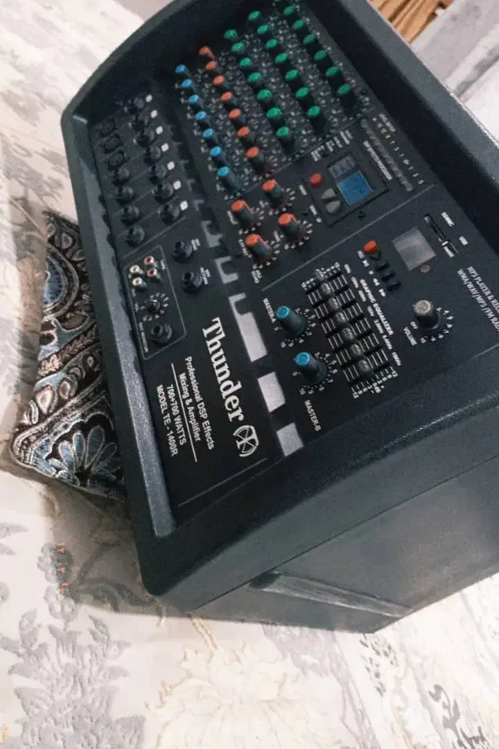 آمپلی فایر تندر ۱۴۰۰اکبند با کارتن|سیستم صوتی خانگی|صدرا-فارس, فاز ۱|دیوار