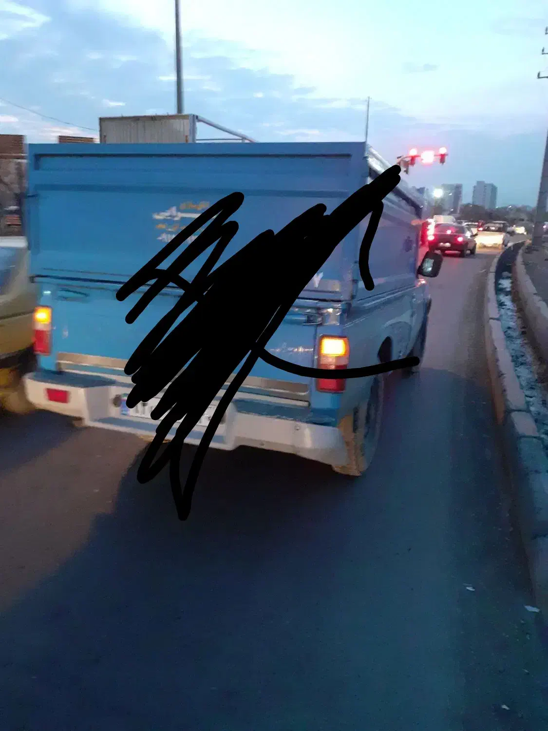 چادر ماشین برزنتی از افین تا بیرجند گم شده|قطعات یدکی و لوازم جانبی|قهستان, |دیوار