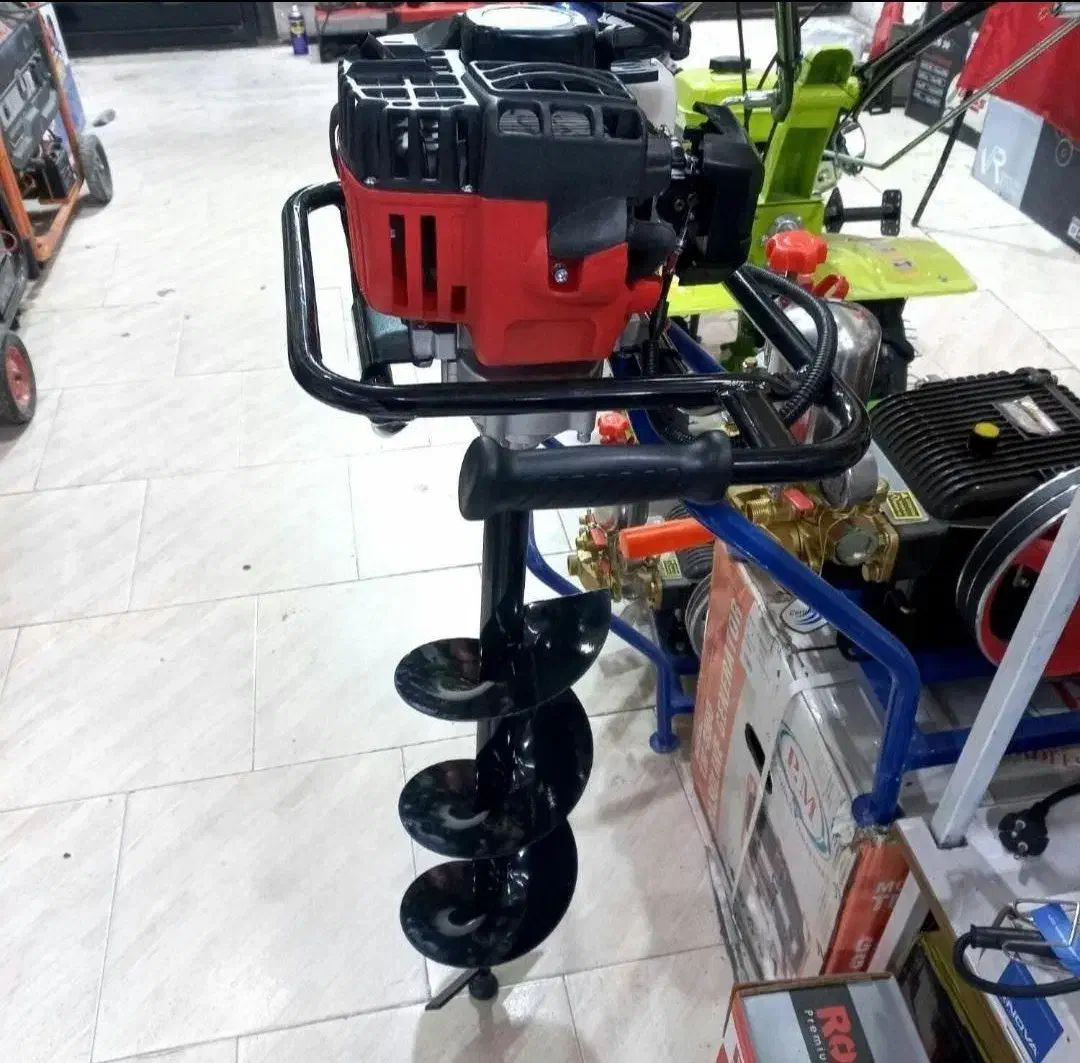 چاله کن فرغونی دستی دوکاره موتور 200AY تکی|ماشینآلات صنعتی|تهران, دستغیب|دیوار