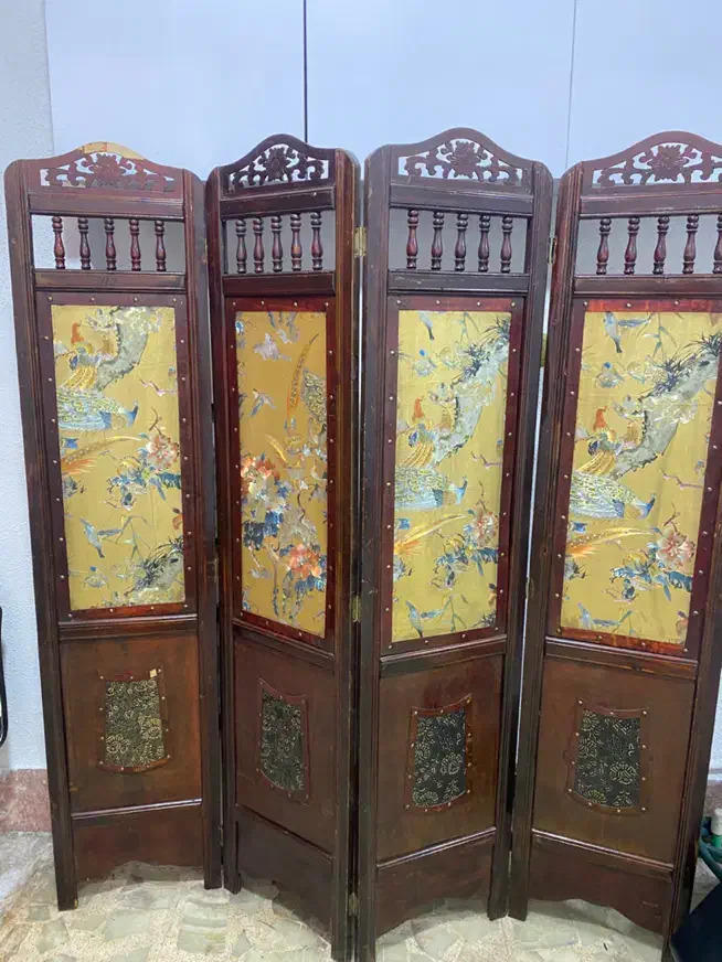پاراوان چوبی. مدل چینی و صندلی مانیکور|صنایع دستی و سایر لوازم تزئینی|لاهیجان, کوی آزادگان|دیوار