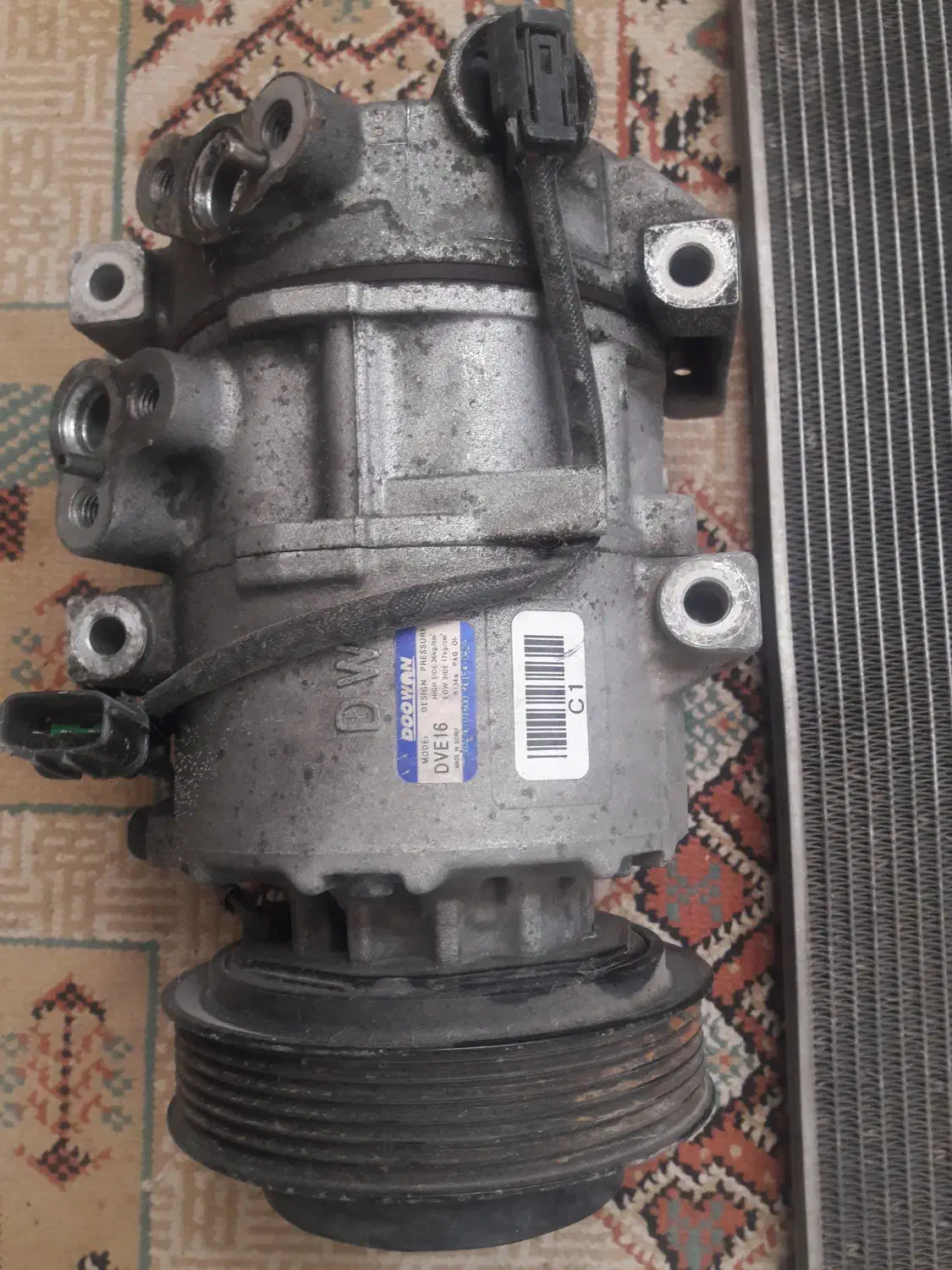 کندانسور وکمپرسورکولرفابریک واصلی اسپورتیج مدل۲۰۱۵|قطعات یدکی و لوازم جانبی|شریف‌آباد, |دیوار