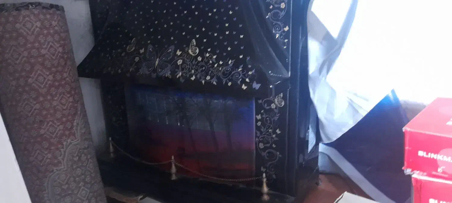 بخاری بزرگ در حد نو|بخاری، هیتر، شومینه|مشگین شهر, |دیوار