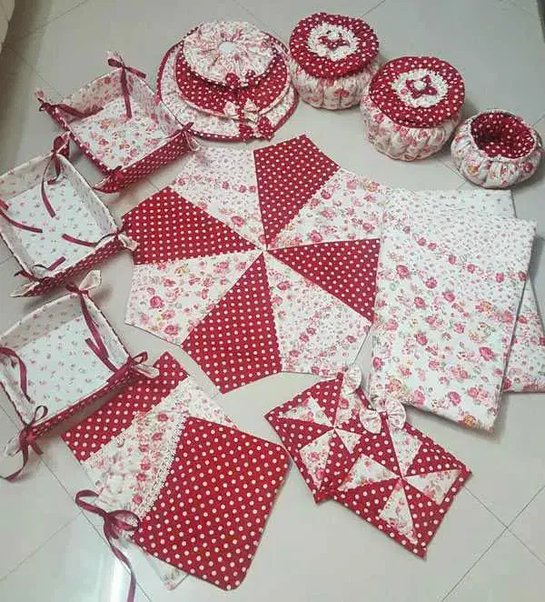 دوخت انواع سرویس دمکنی|سفره، حوله، دستمال آشپزخانه|مشهد, رضاشهر|دیوار