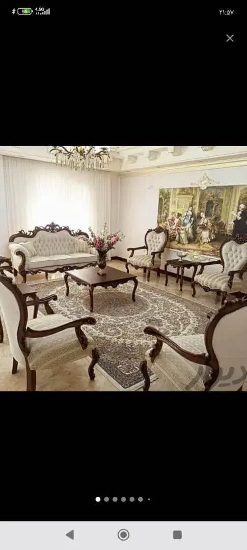 مبل کلاسیک ،سلطنتی،ابزاری،راحتی افسون|مبلمان خانگی و میز عسلی|چهاردانگه (تهران), |دیوار