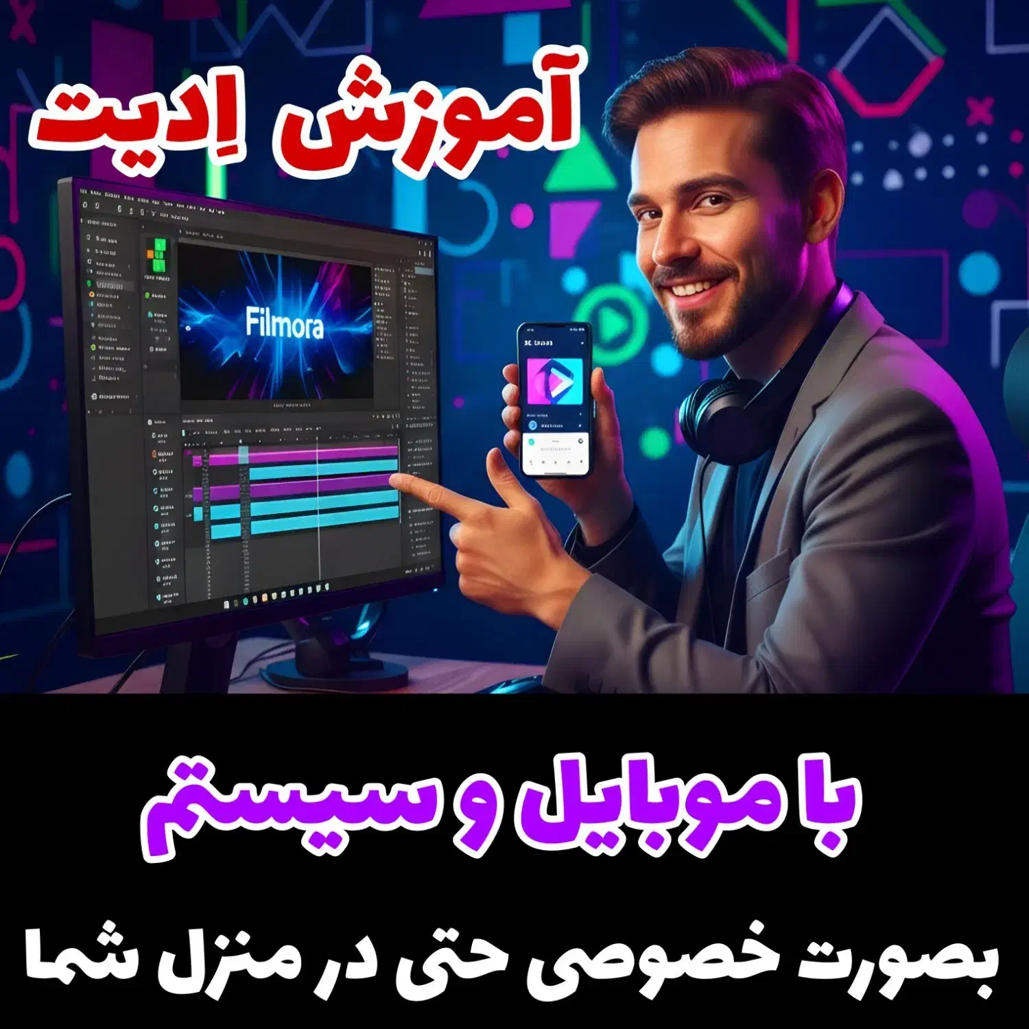 آموزش تخصصی اِدیت با تضمین ورود به بازار کار|خدمات آموزشی|اصفهان, باب الدشت|دیوار