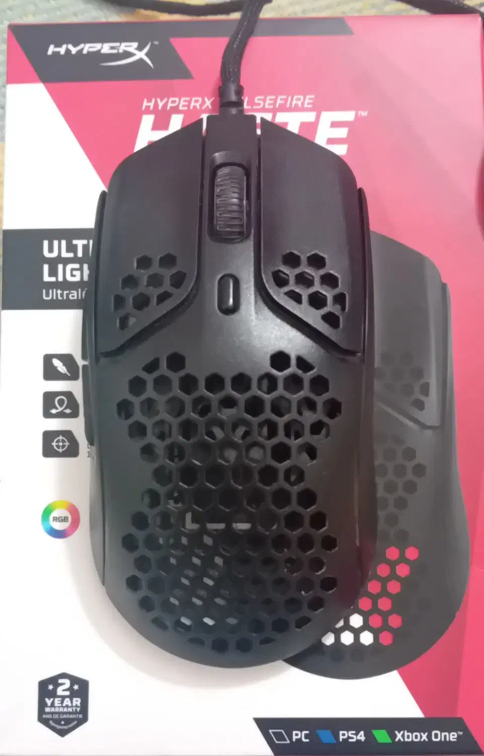 موس سیمی حرفه ای hyperx pulsfire haste|قطعات و لوازم جانبی رایانه|بوشهر, |دیوار