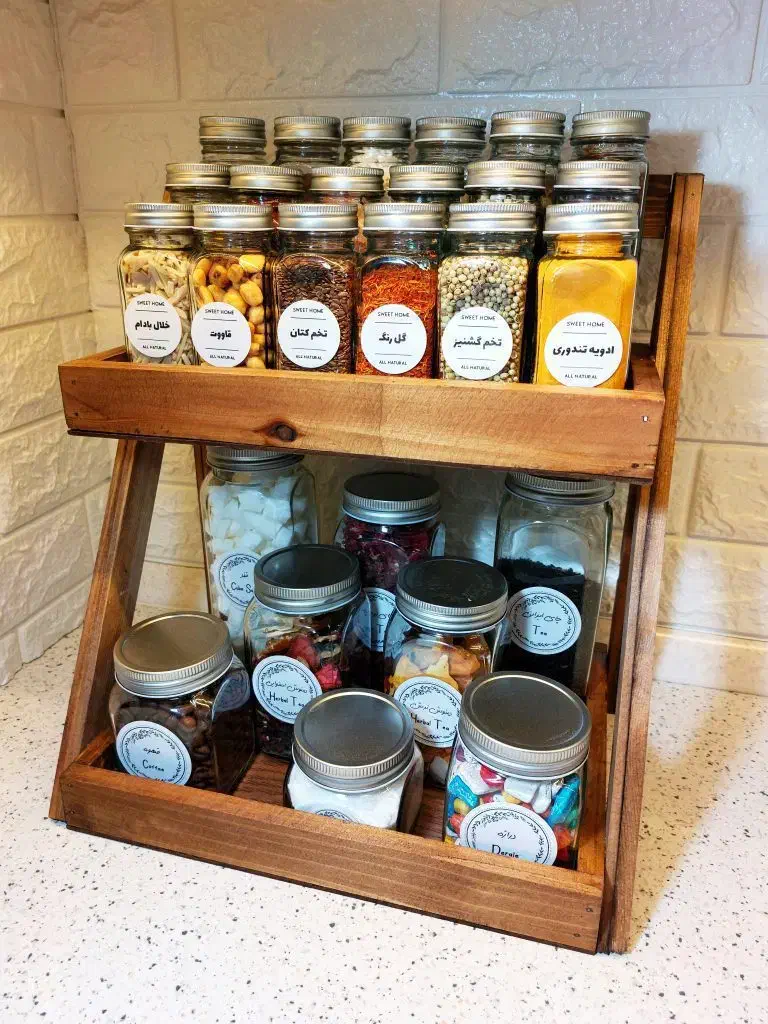 نظم دهنده ادویه|آبچکان و نظمدهنده ظروف|شیراز, نجم آباد|دیوار