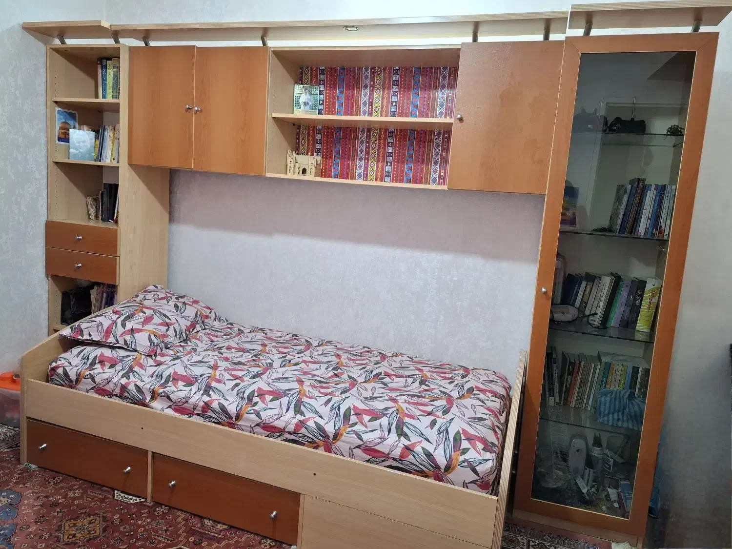 سرویس خواب نوجوان|تخت و سرویس خواب|ری, جوانمرد قصاب|دیوار