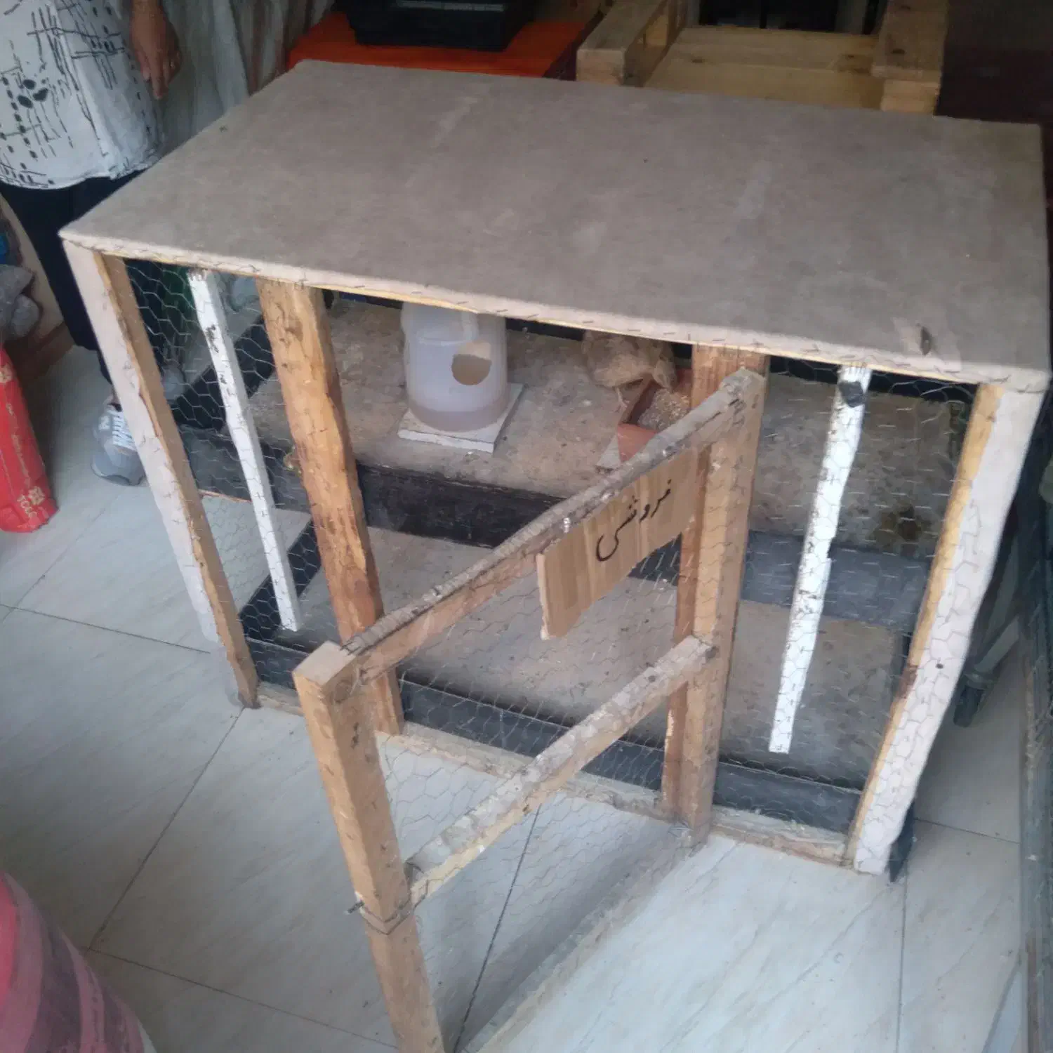 َقفس جفت کنی بزرگ ۲ طبقه|لوازم جانبی حیوانات|باغستان, |دیوار