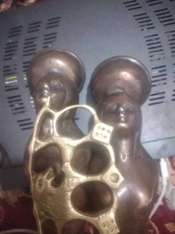 دوعدد پری ایتالیایی مسی|صنایع دستی و سایر لوازم تزئینی|تبریز, |دیوار