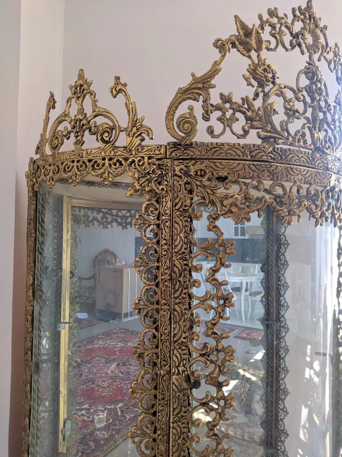 بوفه برنجی|بوفه، ویترین، کنسول|اهر, |دیوار