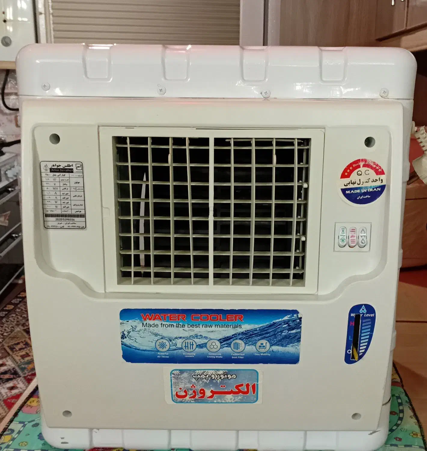 کولر|کولر آبی|ابهر, |دیوار