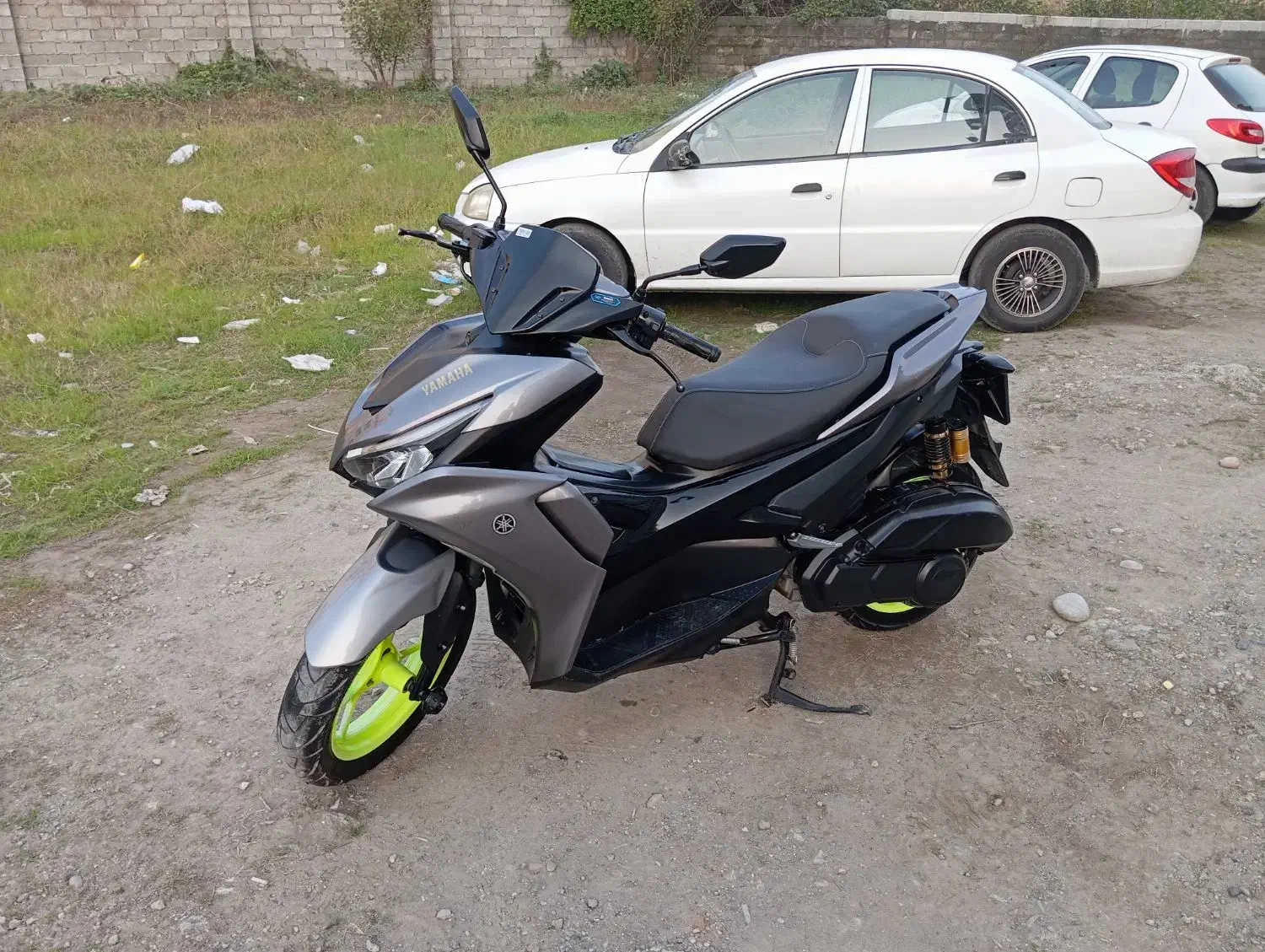 طرح آیروکس ۱۸۰ cc معاوضه|موتورسیکلت|بندر انزلی, پیل علی باغ|دیوار