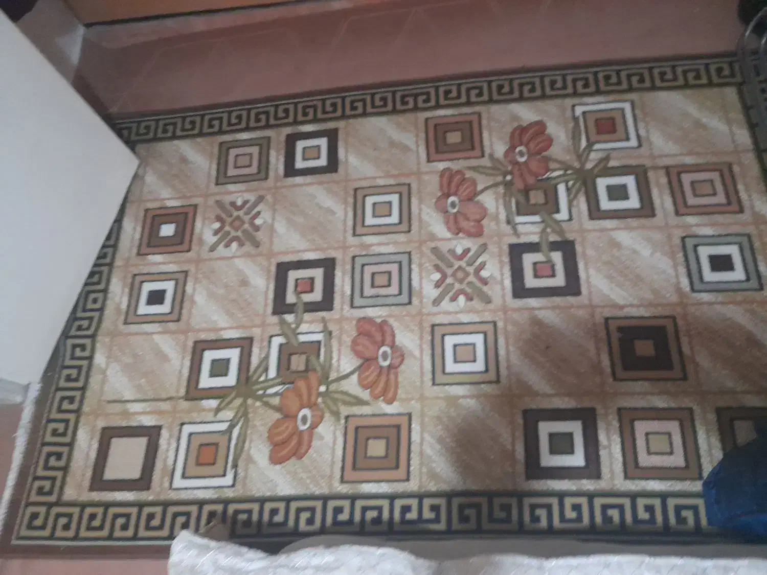 قالیچه|فرش|ری, هاشمآباد|دیوار