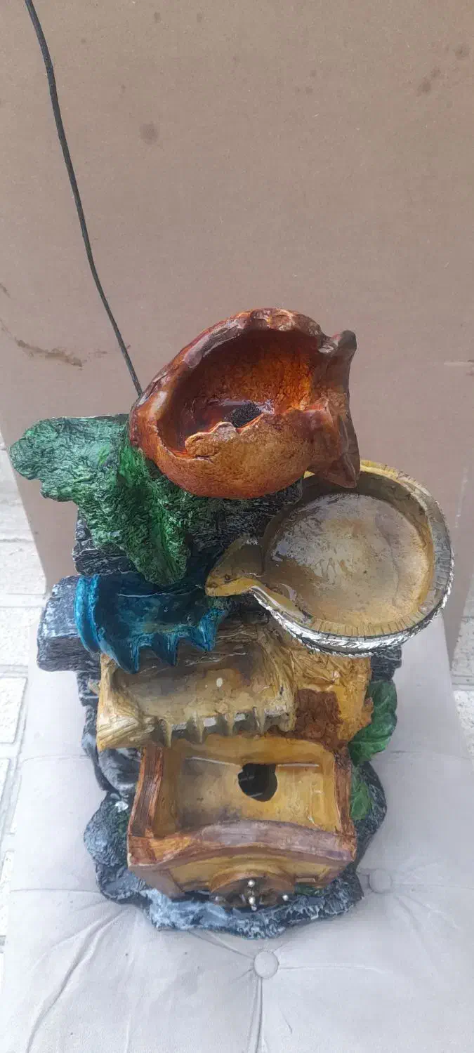 آب نما معاوضه با قناری وعروس هلندی|صنایع دستی و سایر لوازم تزئینی|کرج, حیدرآباد|دیوار