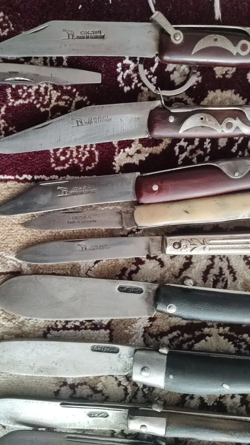 کمربند افسری و چاقو|کلکسیون اشیاء عتیقه|شهرکرد, |دیوار