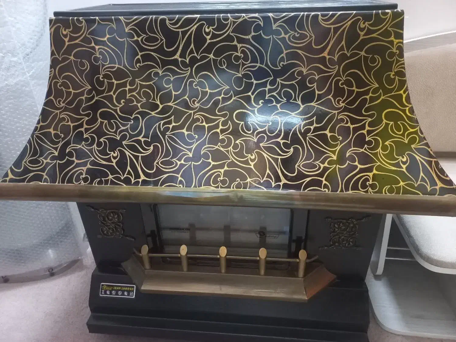 بخاری مدل شومینه|بخاری، هیتر، شومینه|سمنان, |دیوار