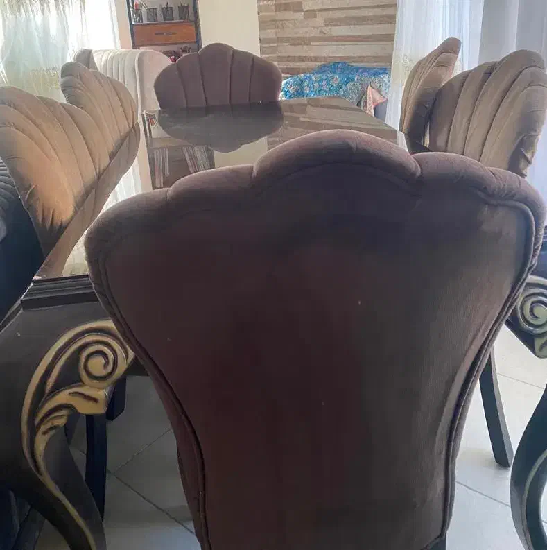 میزنهارخوری شش نفره|میز و صندلی غذاخوری|نوشهر, |دیوار