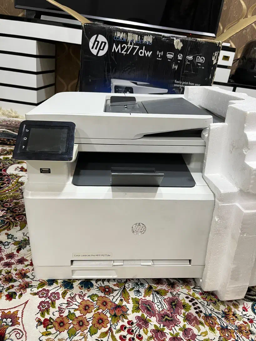 پرینتر HP مدل color laser jet pro MFP M277dw|پرینتر، اسکنر، کپی، فکس|تهران, جنت‌آباد شمالی|دیوار