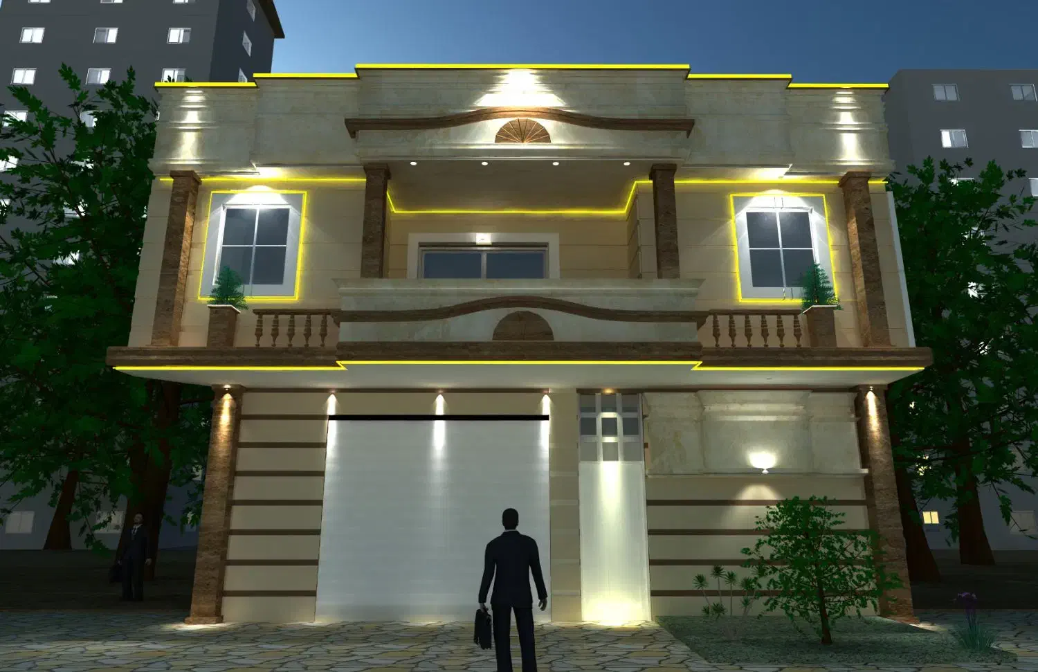 طراحی تخصصی (معماری) نمای ویلا|خدمات پیشه و مهارت|قائمشهر, |دیوار