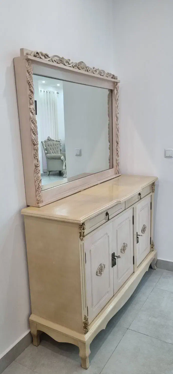 آینه کنسول|بوفه، ویترین، کنسول|نوشهر, |دیوار