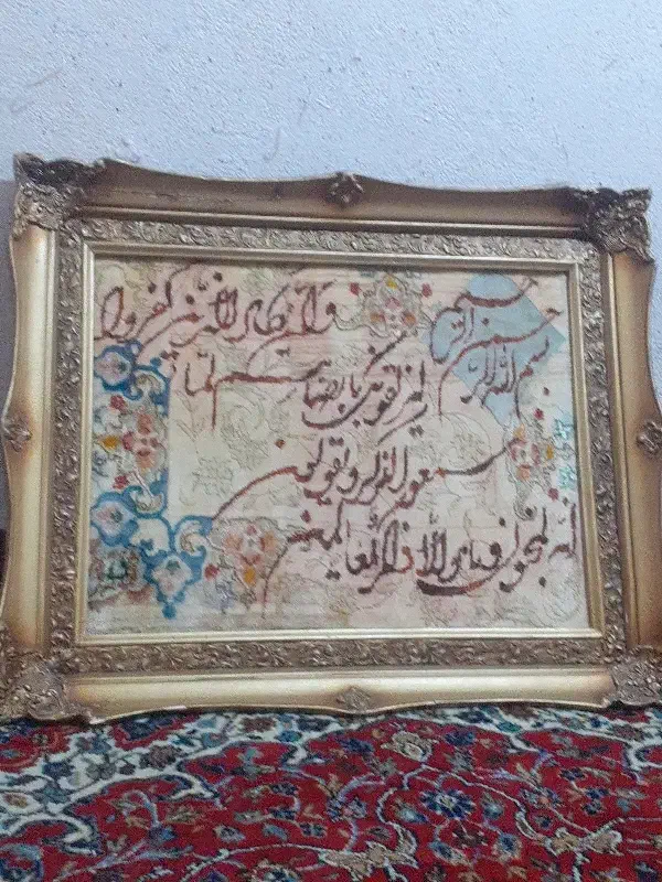 تابلو فرش دست باف ابریشم|تابلو فرش|تبریز, |دیوار