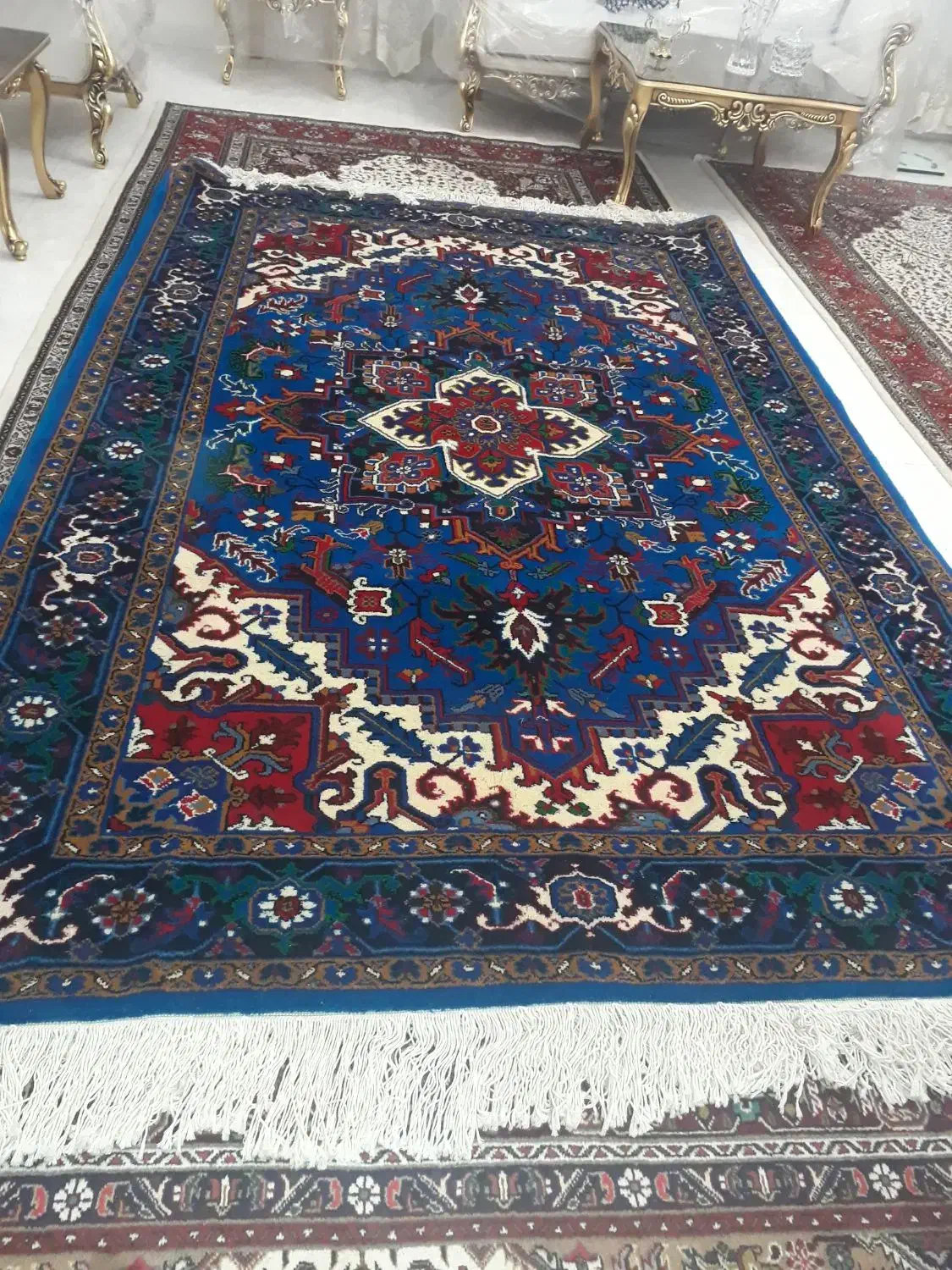 یک جفت شش متری دستبافت هریس|فرش|تبریز, |دیوار