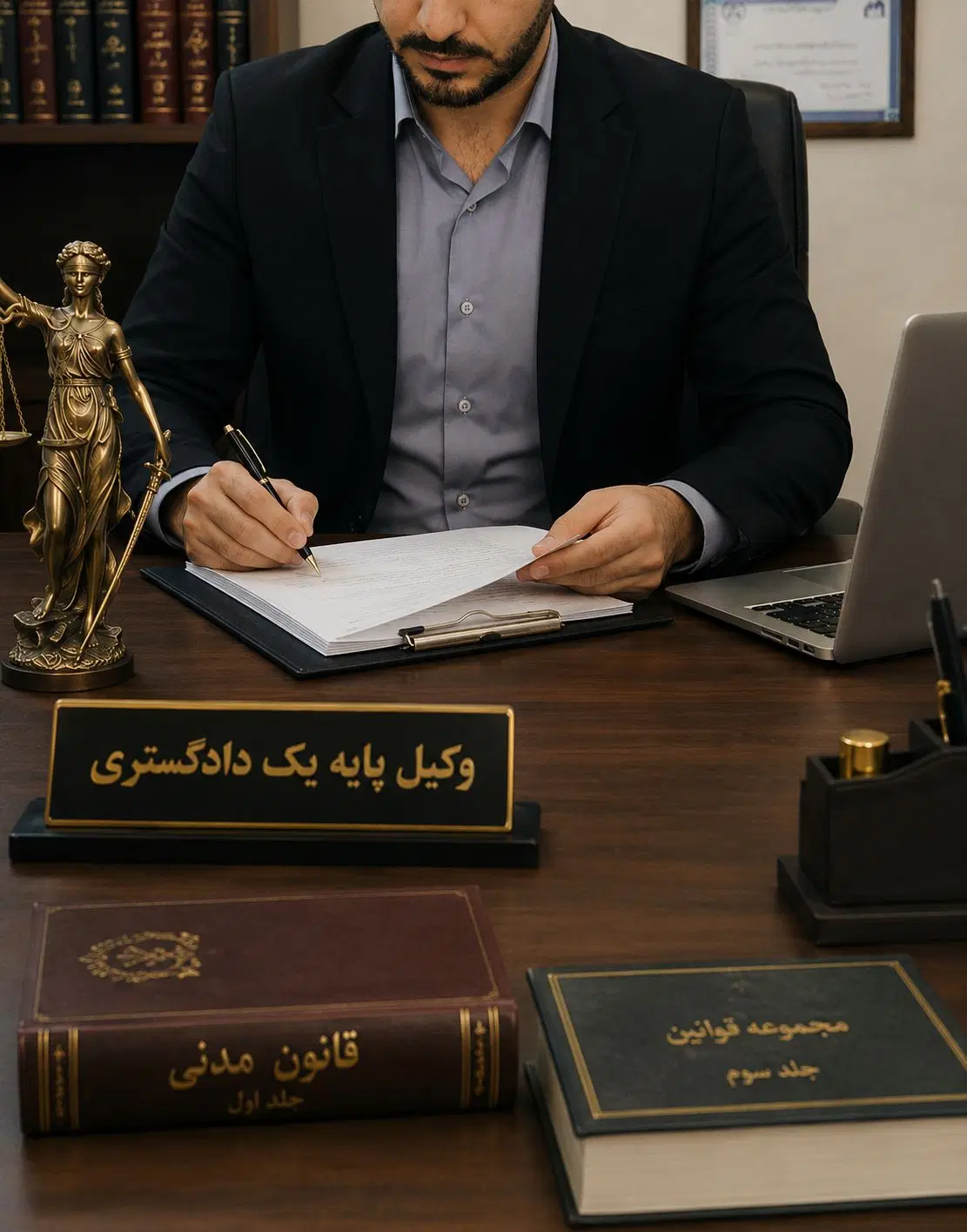 وکیل پایه یک دادگستری متخصص کیفری و خانواده|خدمات مالی، حقوقی و اداری|قم, زنبیل آباد|دیوار