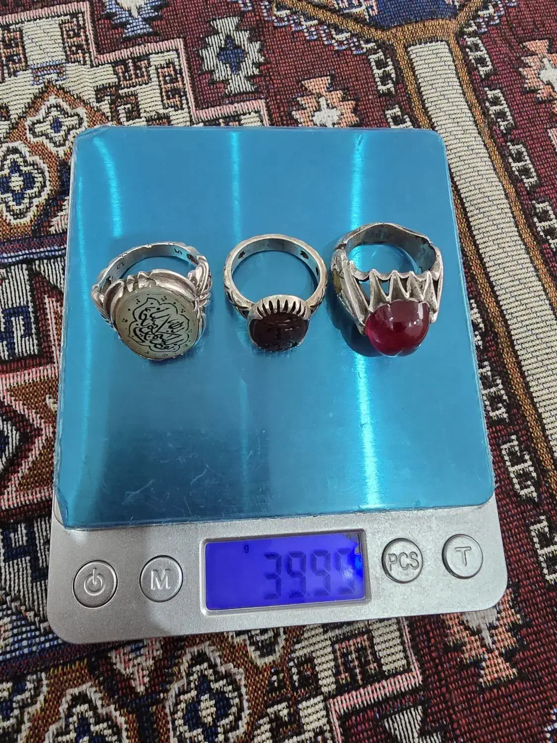 انگشتر نقره|کلکسیون اشیاء عتیقه|زنجان, |دیوار