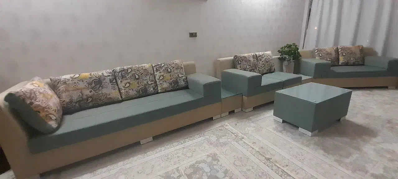مبل ال ۷ نفره|مبلمان خانگی و میز عسلی|بیرجند, |دیوار