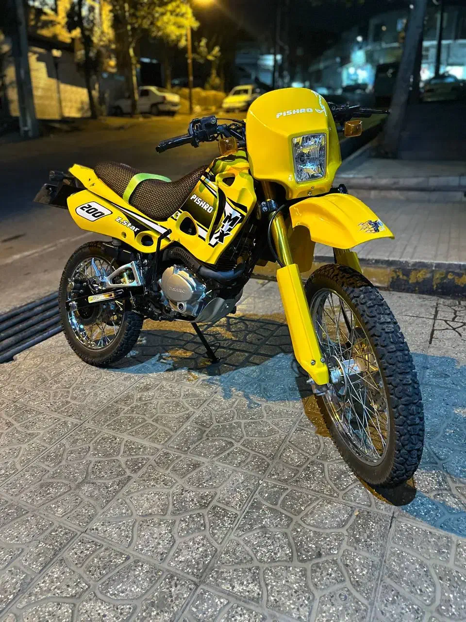 موتور تریل پیشرو زیپ استار  200CC(صفر خشک)|موتورسیکلت|تهران, اکباتان|دیوار