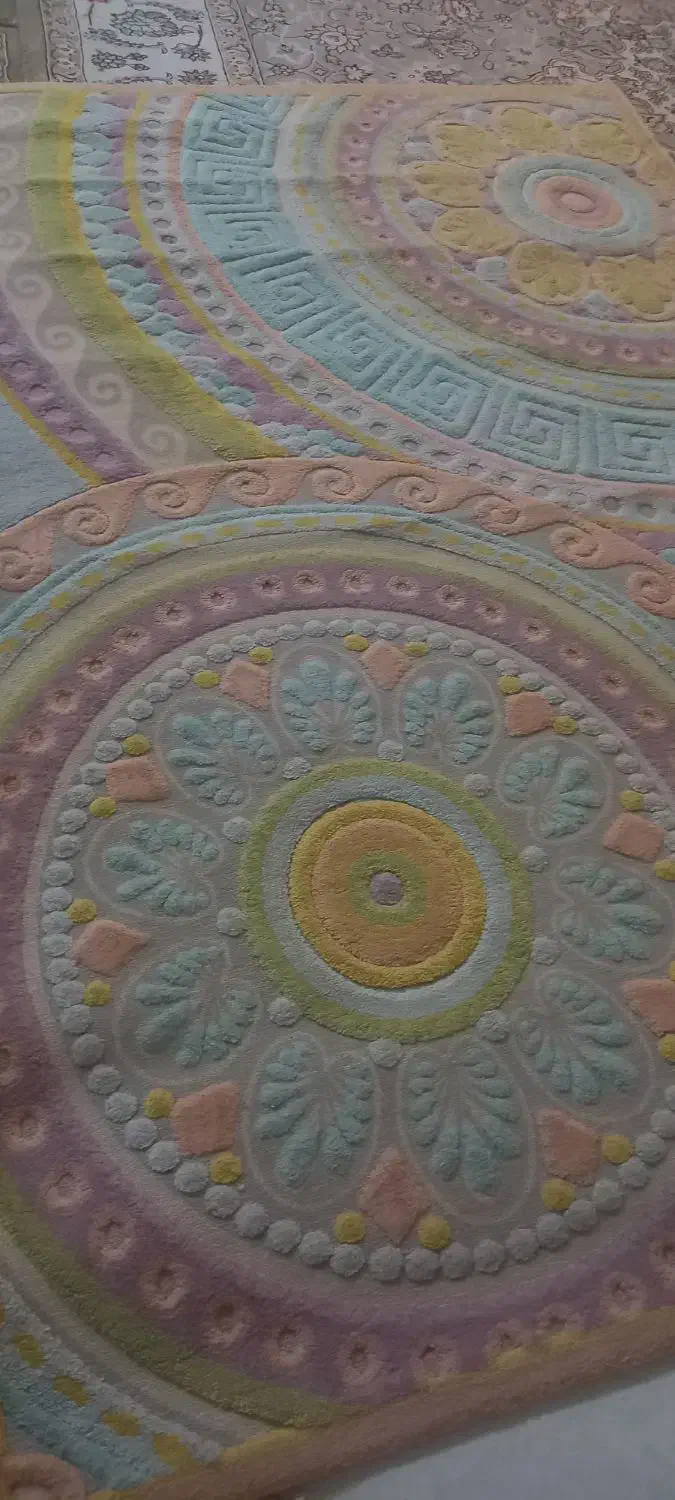 فرش گل برجسته|فرش|گرگان, |دیوار