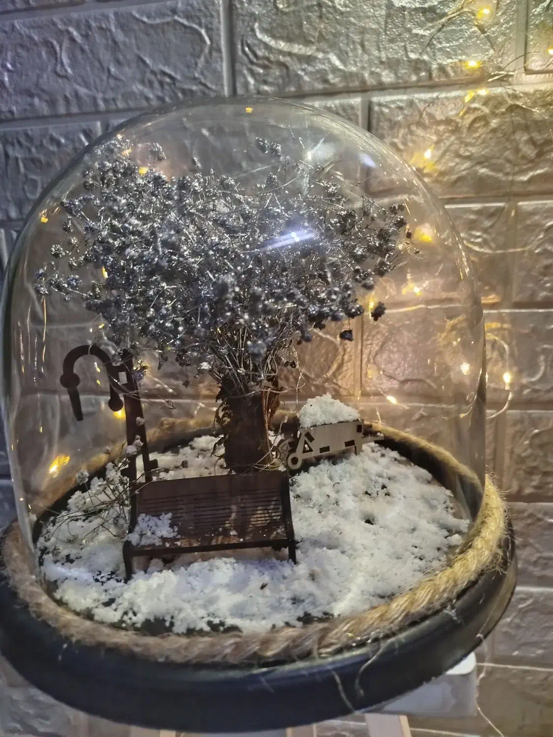 شیشه منظره|گل مصنوعی|ساوه, |دیوار