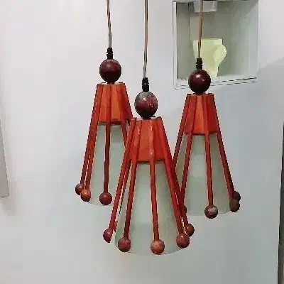 لوسترچوبی|لوستر و چراغ آویز|شاهینشهر, فردوسی|دیوار