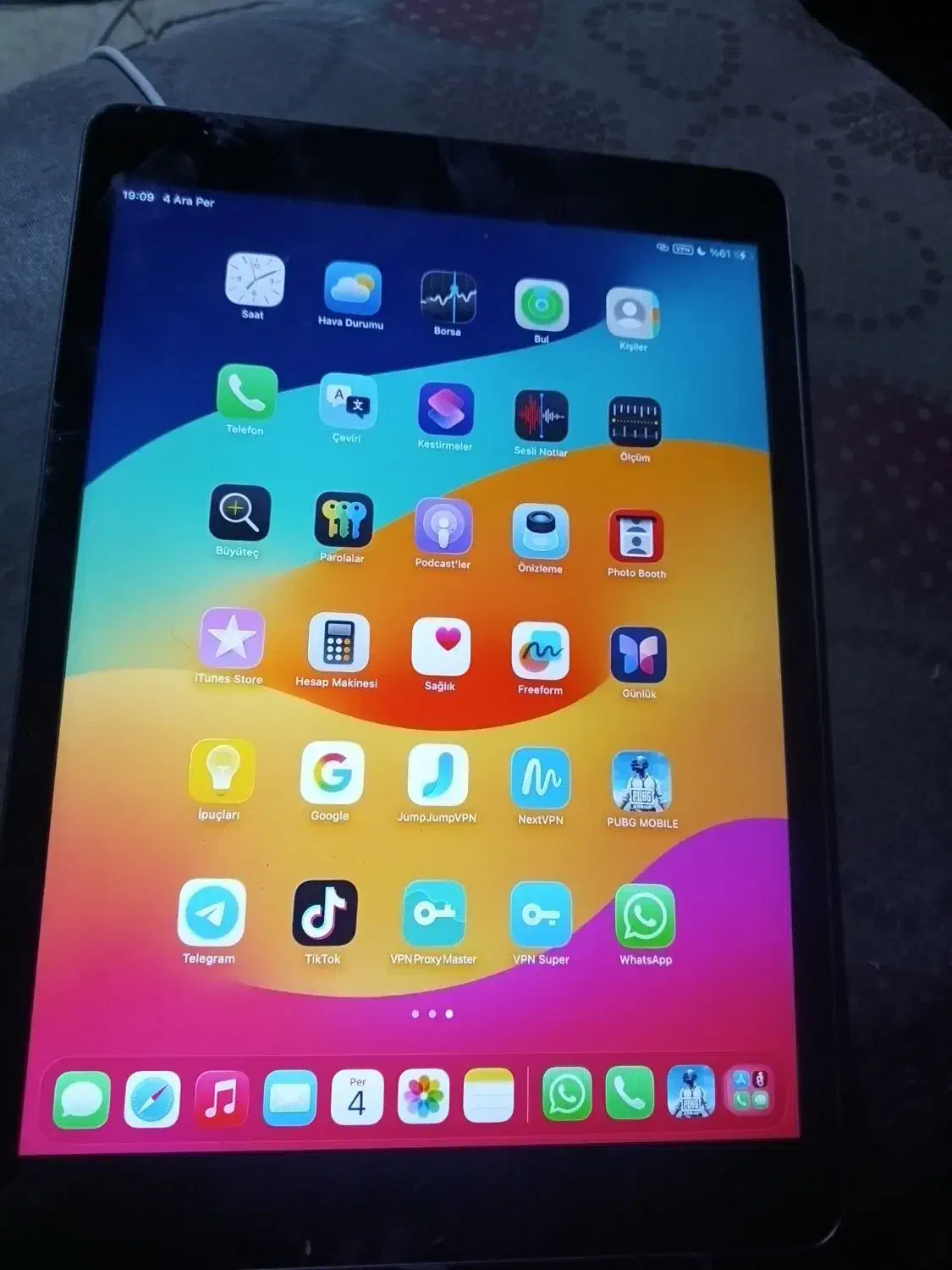 آیپد th9 بدون هیچ مشکلی|تبلت|ری, دیلمان|دیوار