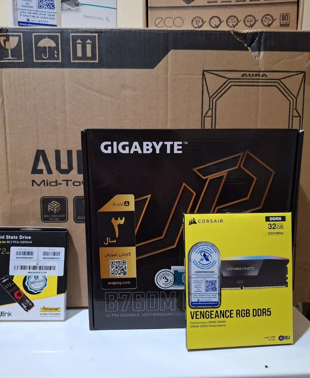 سیستم گیمینگ همراه با مانیتور asus 4060ti 16gb|رایانه رومیزی|شیراز, آبیاری|دیوار