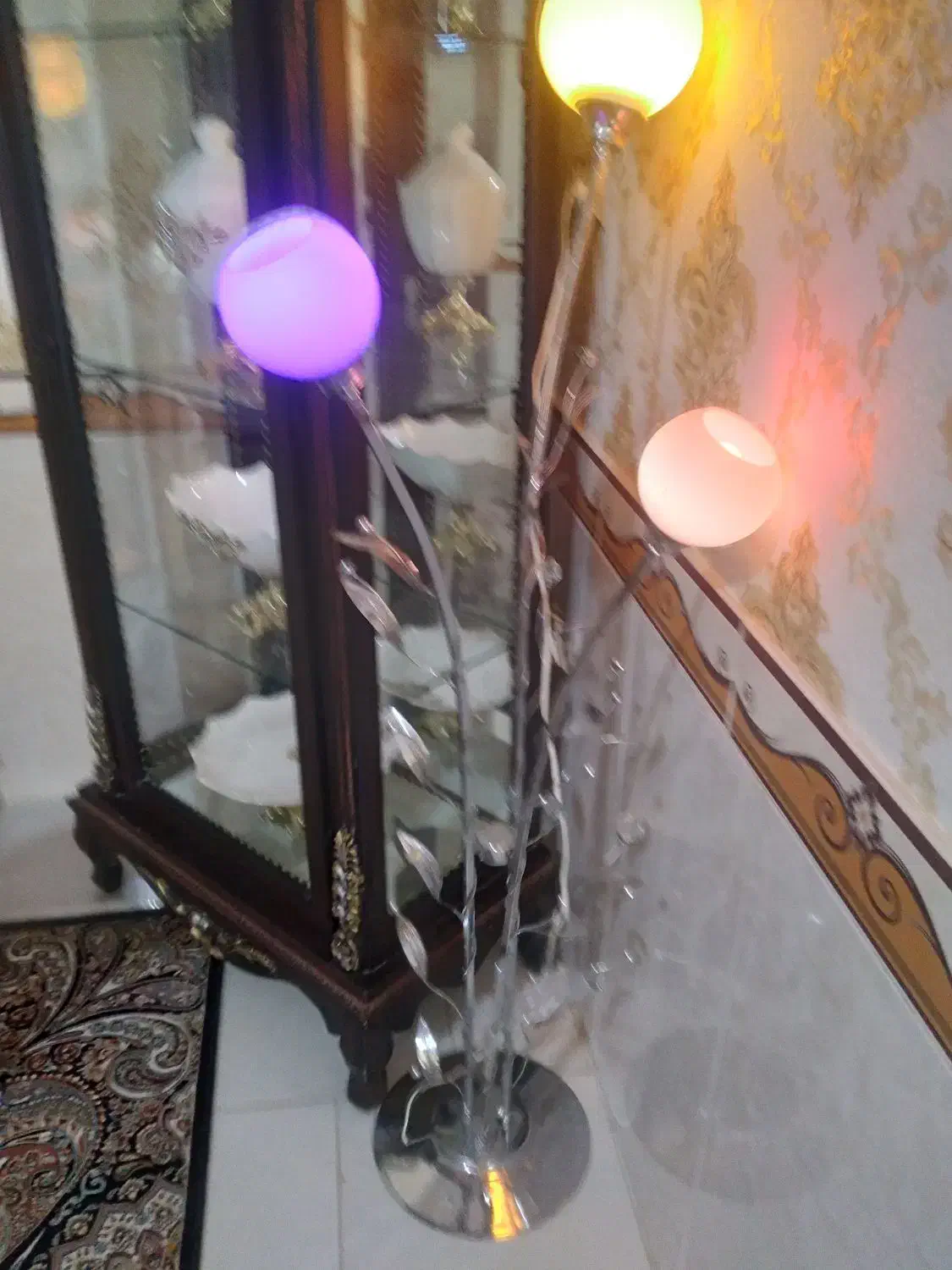 آباژور سه شاخه|چراغ خواب و آباژور|قوچان, |دیوار