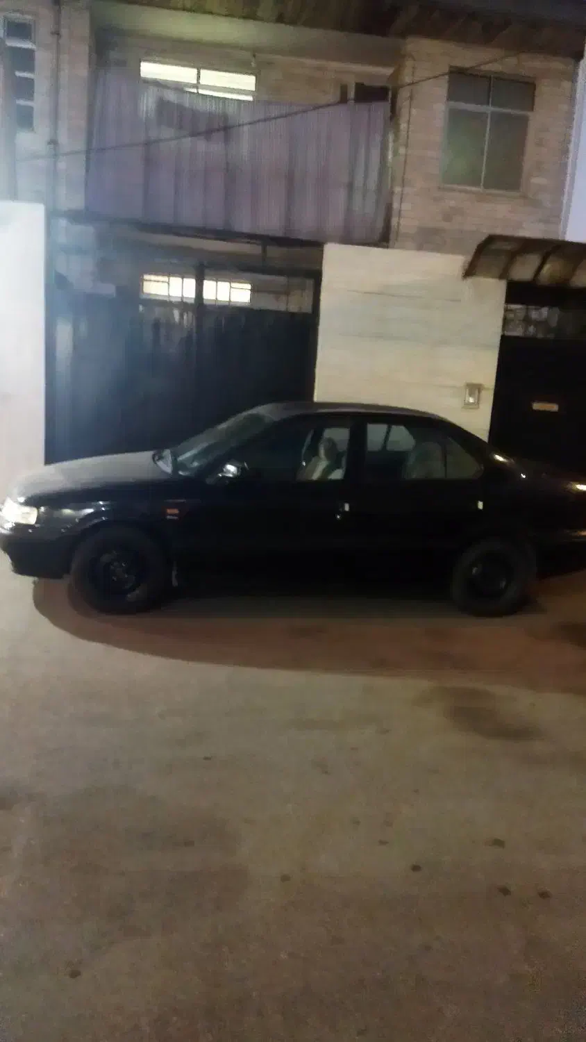 سمند ۸۴ مشکی|خودرو سواری و وانت|رشت, حمیدیان|دیوار